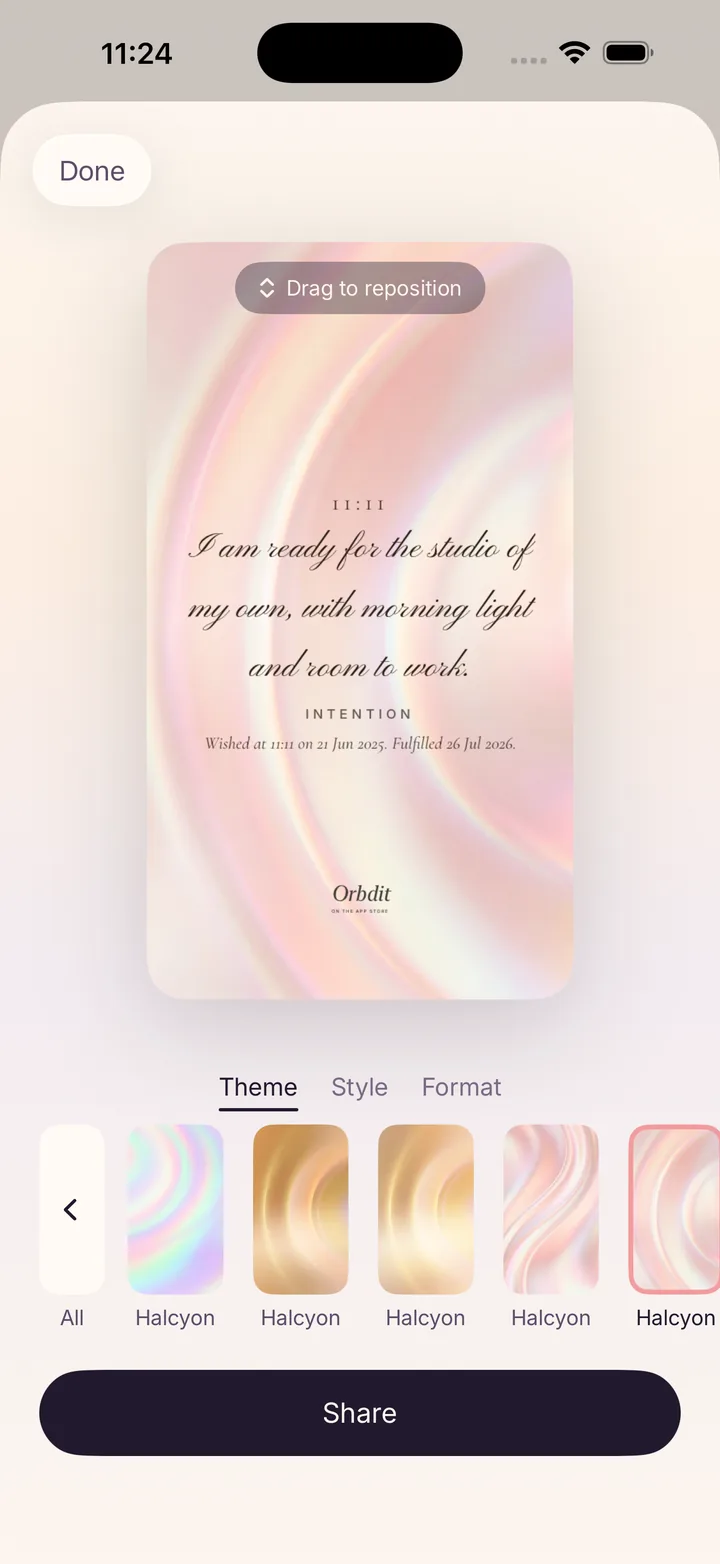 Orbdit screenshot: Wish Story